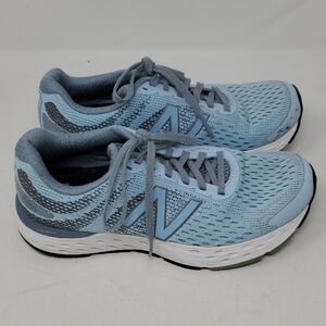 New Balance 680 Women's MMesh SIZE 8 Light Blue Athletic Sneakers